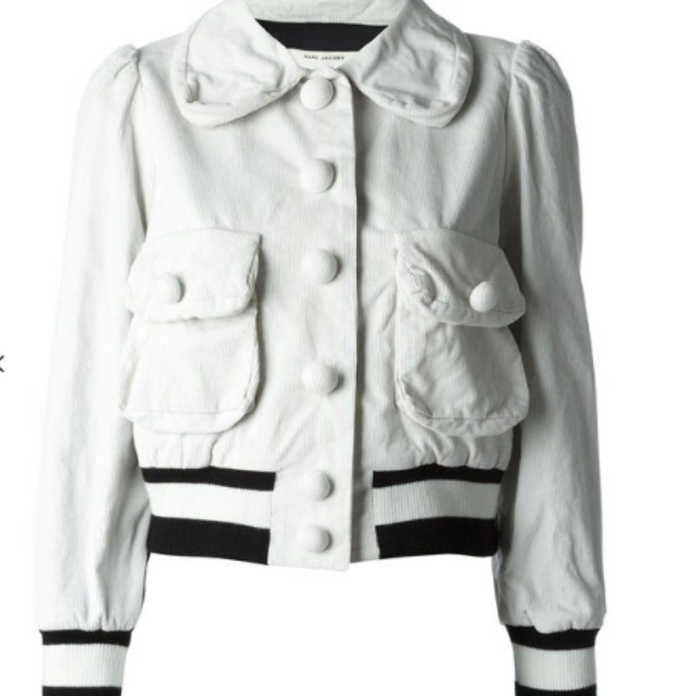 NWT Marc Jacobs bomber jacket -- CORDUROY!!! - size 4
